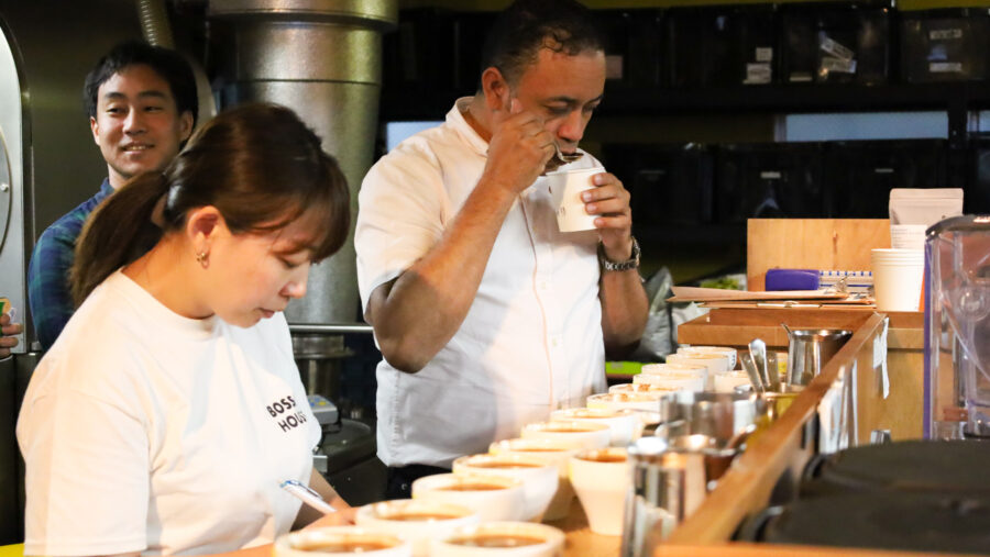 ニカラグアからOlman氏が来店してくれました