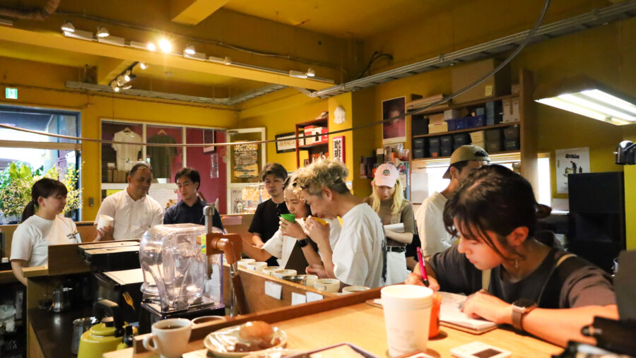 ニカラグアからOlman氏が来店してくれました