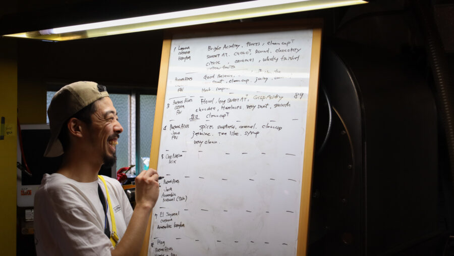 ニカラグアからOlman氏が来店してくれました