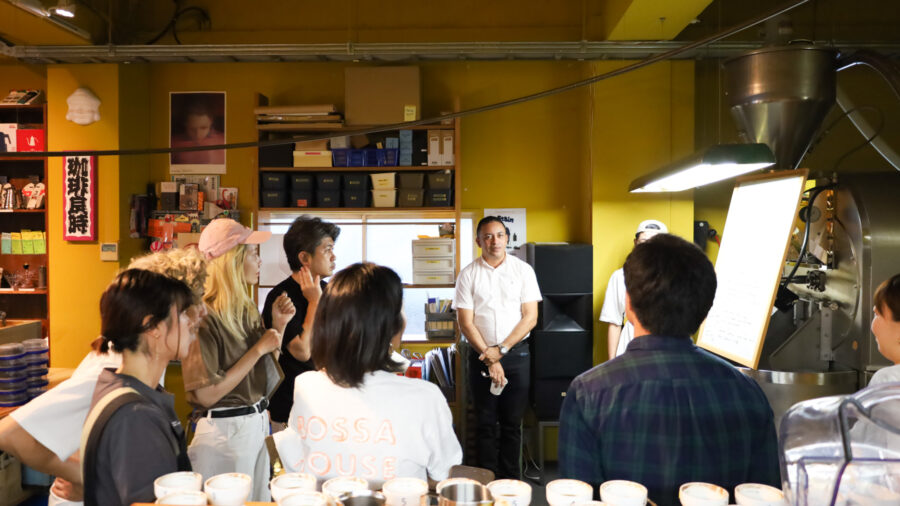 ニカラグアからOlman氏が来店してくれました