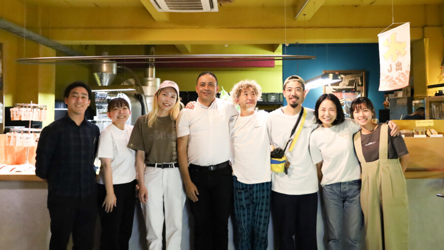 ニカラグアからOlman氏が来店してくれました