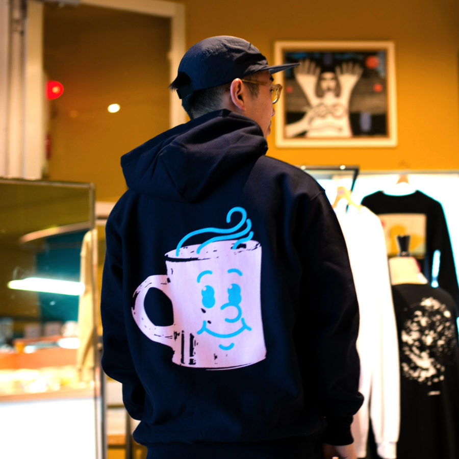 Smile Coffee Mug HOODIE [Design by Hikaru Matsubara]