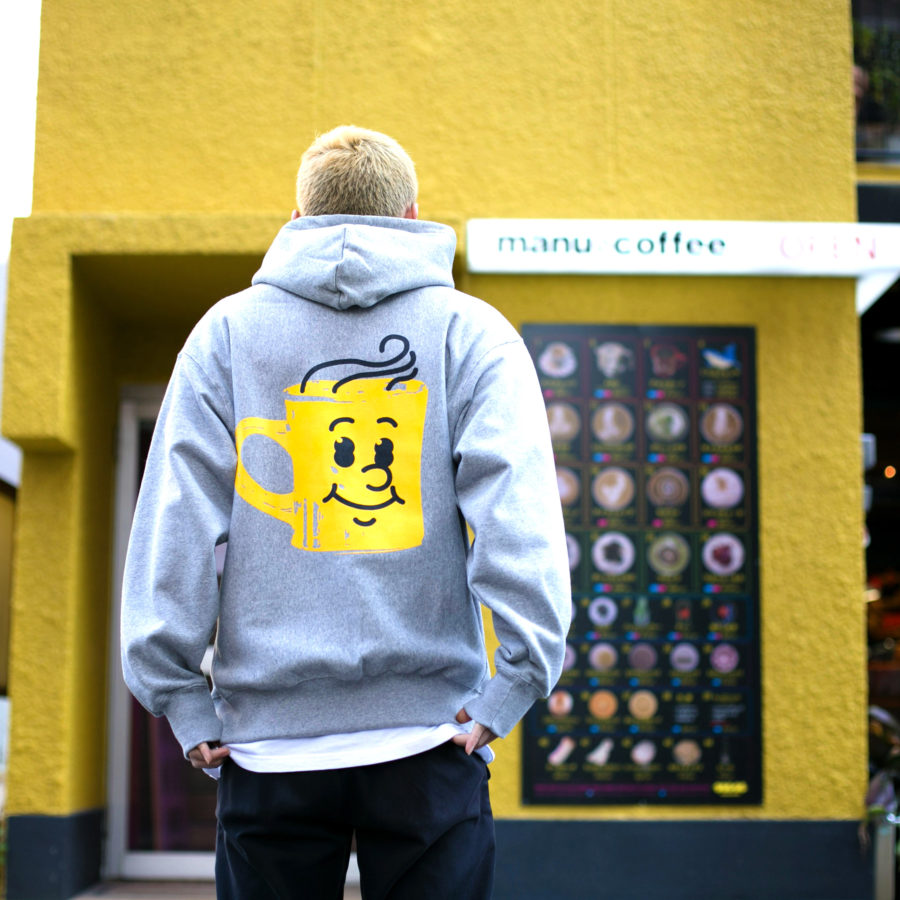 Smile Coffee Mug HOODIE [Design by Hikaru Matsubara]