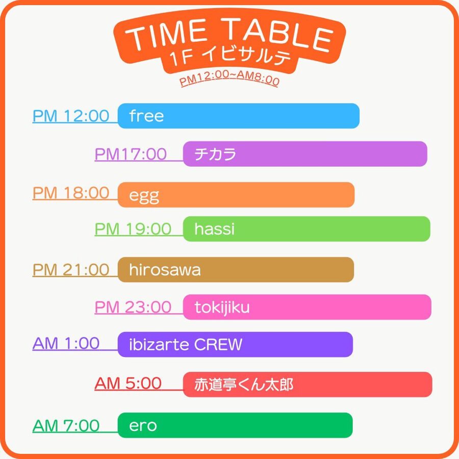 イビサルテ20周年祭