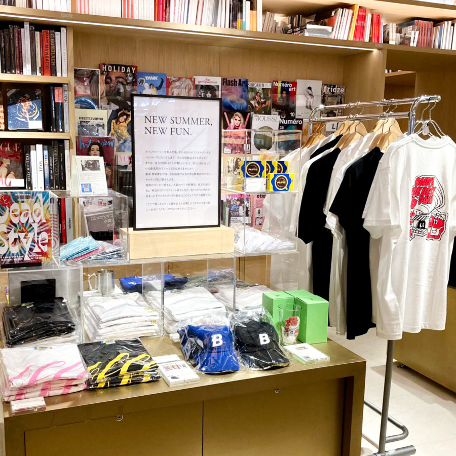 GINZA TSUTAYA BOOKS “NEW SUMMER , NEW FUN.”