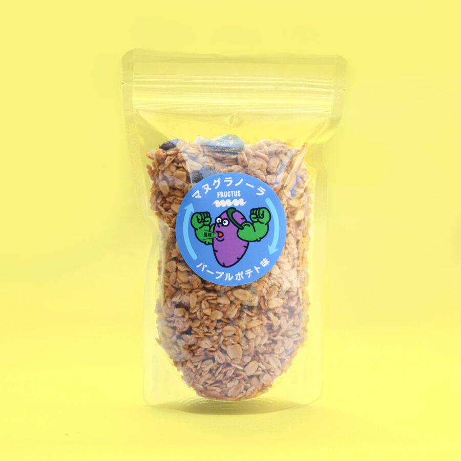 マヌグラノーラ スウィートコーヒー味 & パープルポテト味(made by FRUCTUS)