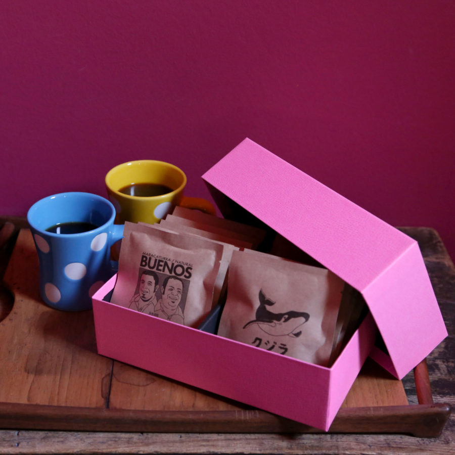 manu coffee ギフトボックス [ピンク]