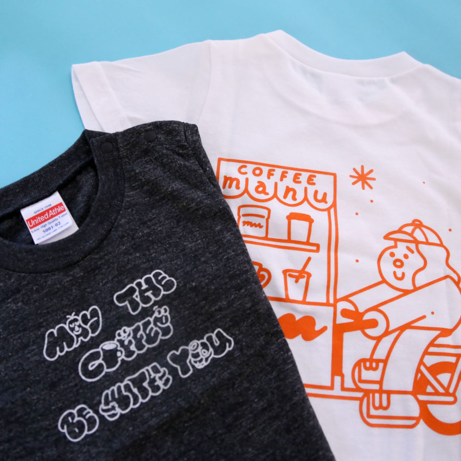 LURK × manu coffee T-SHIRTS No.1