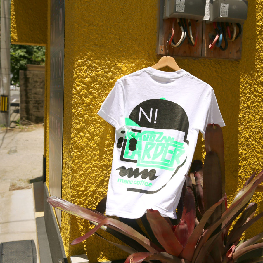 KAKUOZAN LARDER x NEU!ALBUM x manucoffee TEE