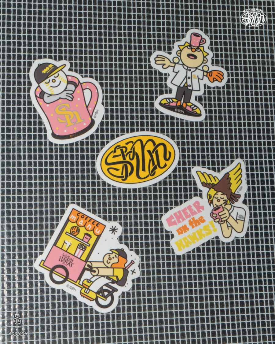 福岡ソフトバンクホークスとmanucoffeeによる “ENJOY BEANS & BASEBALL”コレクション 第1弾がリリース！