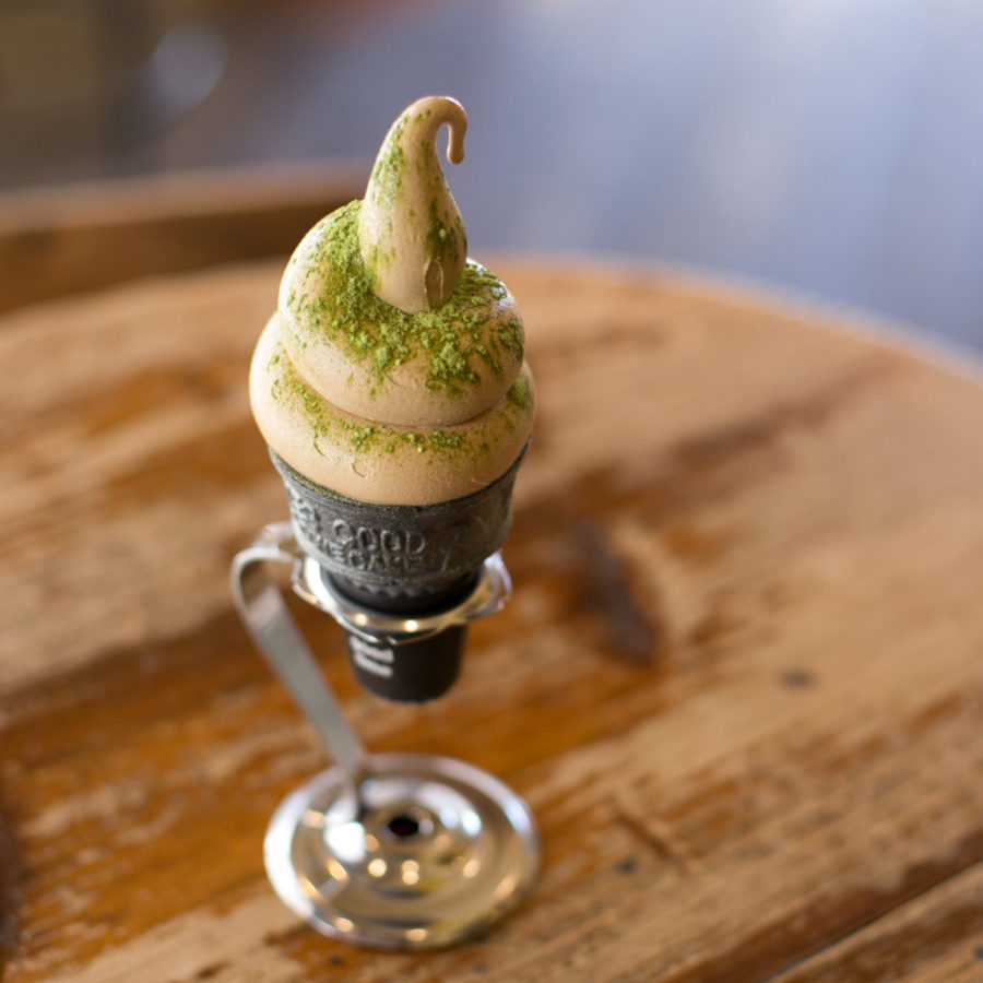 春吉店限定！コーヒーソフトクリーム