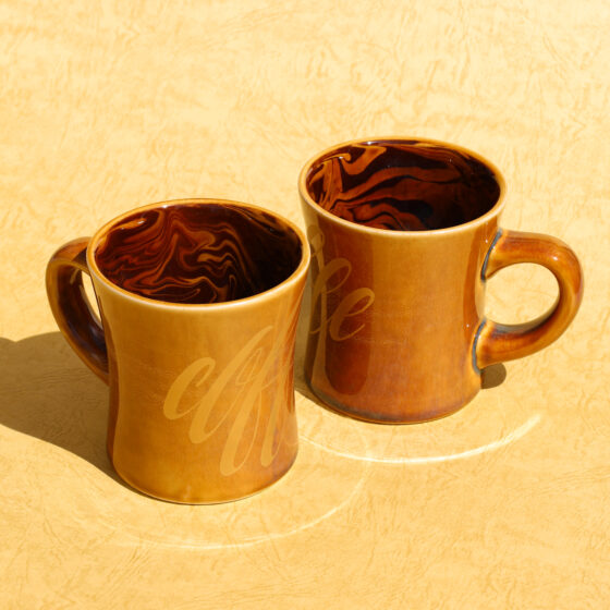 【HASAMI × manucoffee 009】BROWN MARBLE “coffee