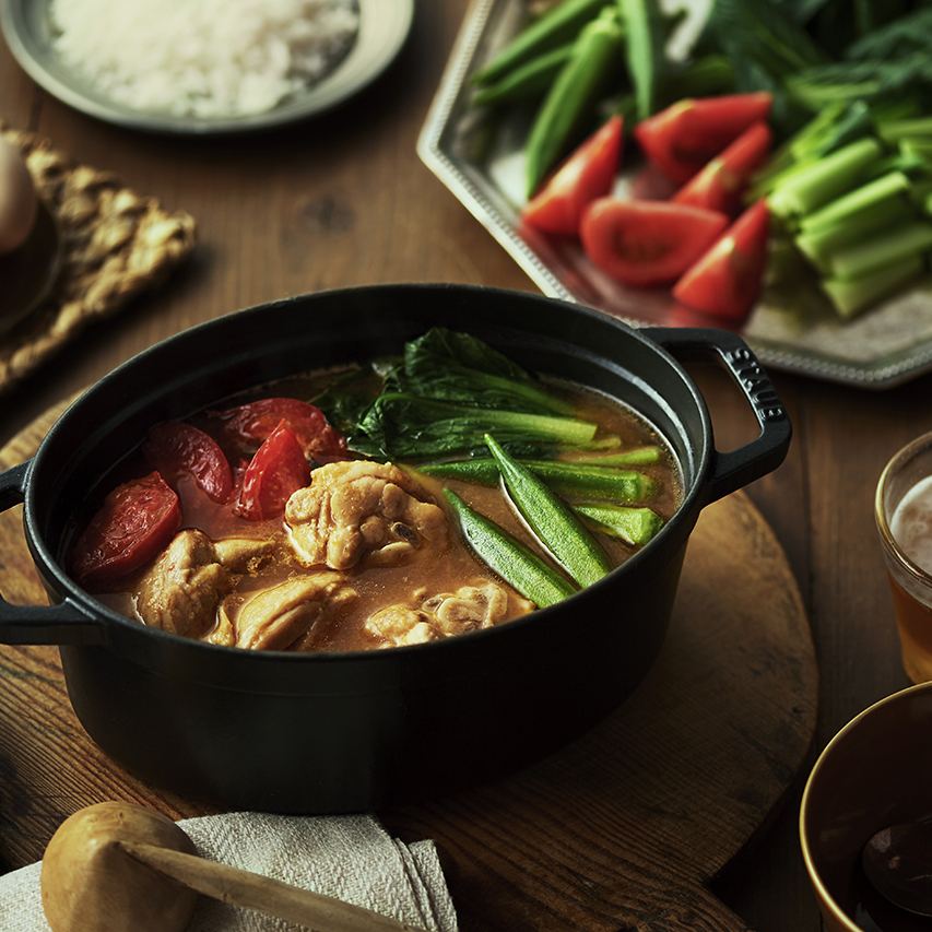 カレー鍋のつゆ - GARAM × キヨトク × manucoffee