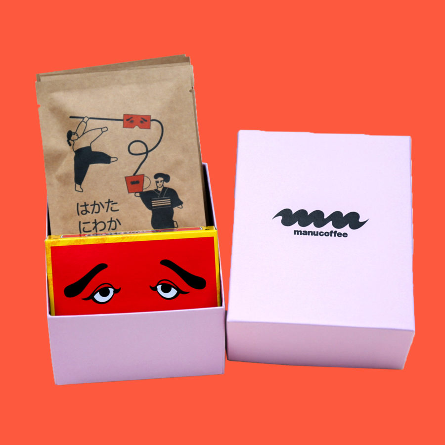 にわかせんぺいの東雲堂 × manucoffee - COFFEE - NEWS｜manucoffee